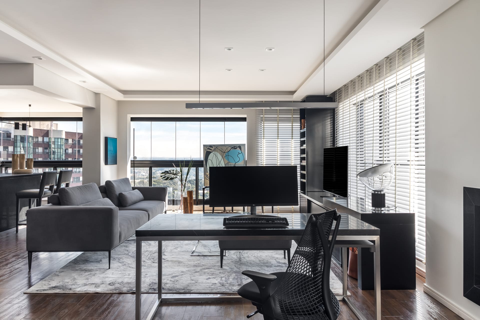 Apto Barigui - Projeto de arquitetura e interiores