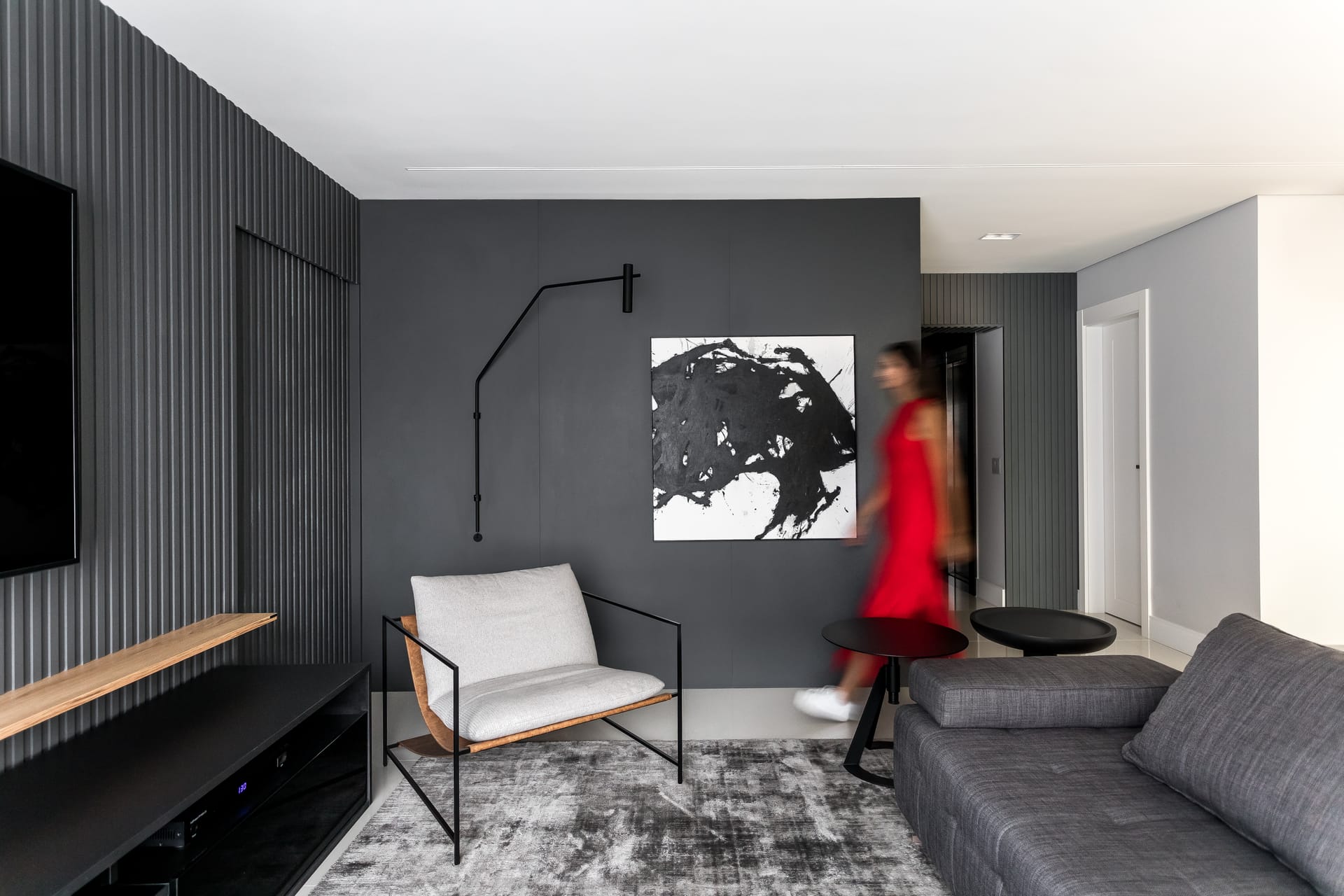 Apto Tomate - Projeto de arquitetura e interiores